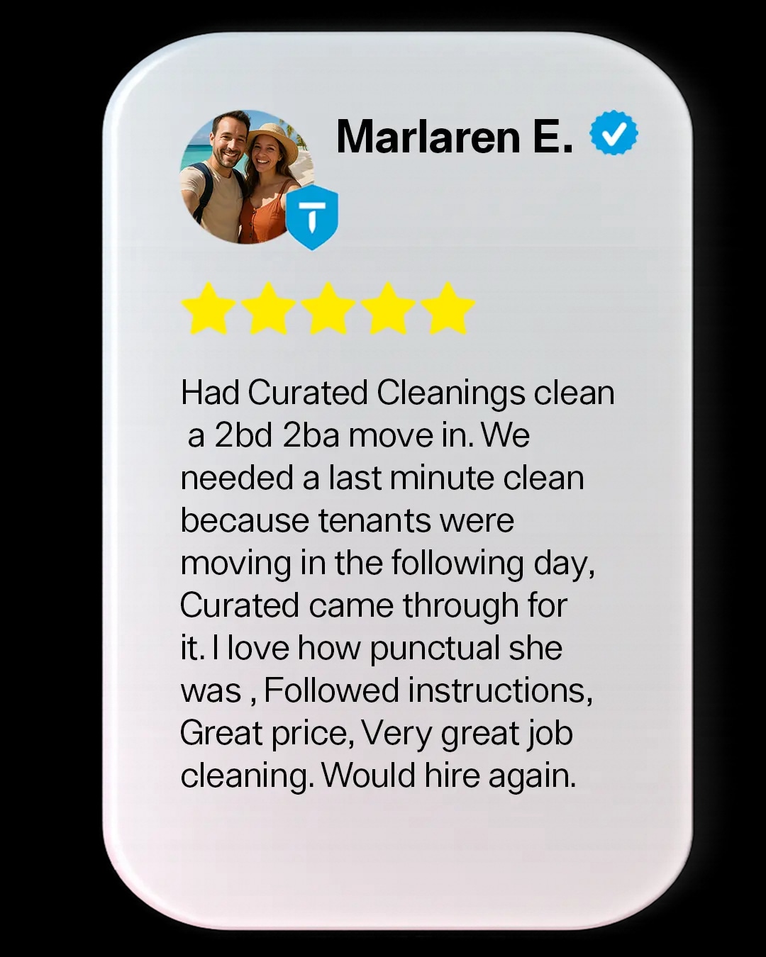 Customer review 19